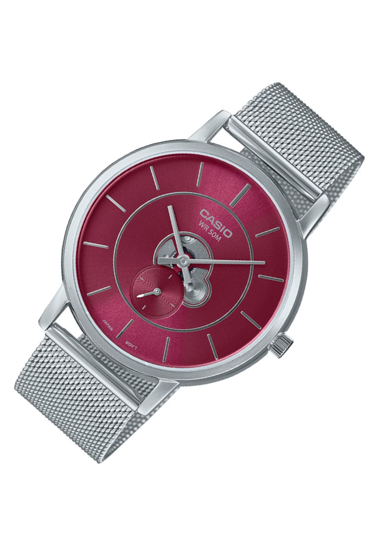 Casio MTP-B130M-4A Analog Stainless Steel Strap Watch For Men-Watch Portal Philippines
