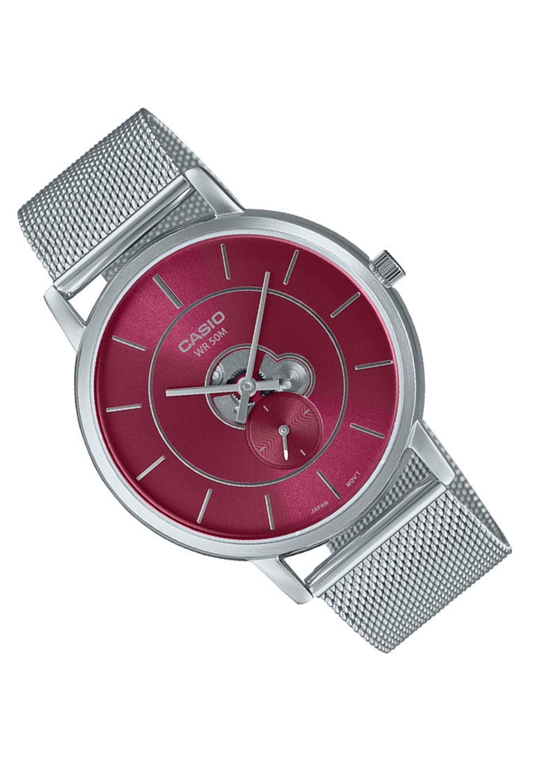 Casio MTP-B130M-4A Analog Stainless Steel Strap Watch For Men-Watch Portal Philippines