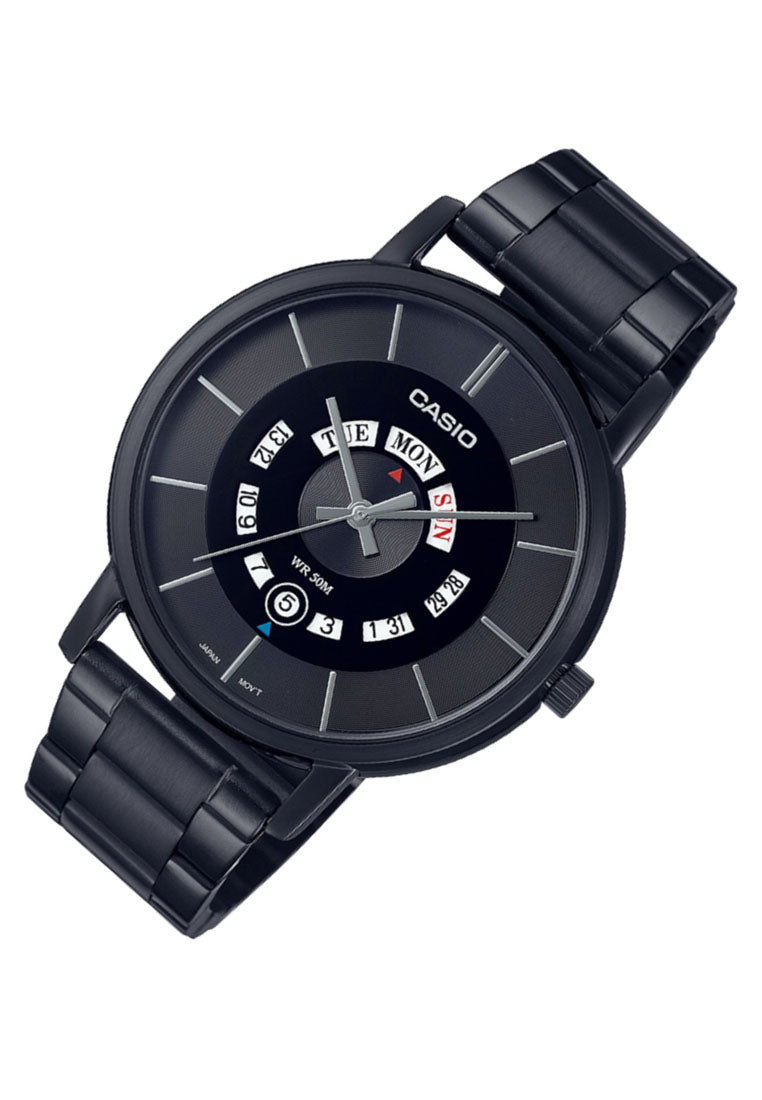 Casio MTP-B135B-1A Analog Stainless Steel Strap Watch For Men-Watch Portal Philippines