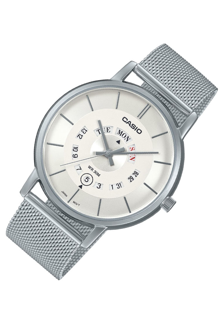Casio MTP-B135M-7A Analog Stainless Steel Strap Watch For Men-Watch Portal Philippines
