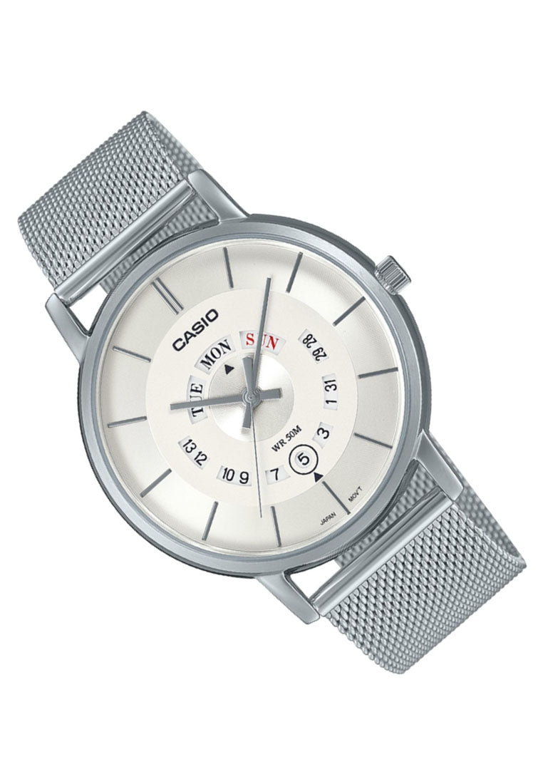 Casio MTP-B135M-7A Analog Stainless Steel Strap Watch For Men-Watch Portal Philippines
