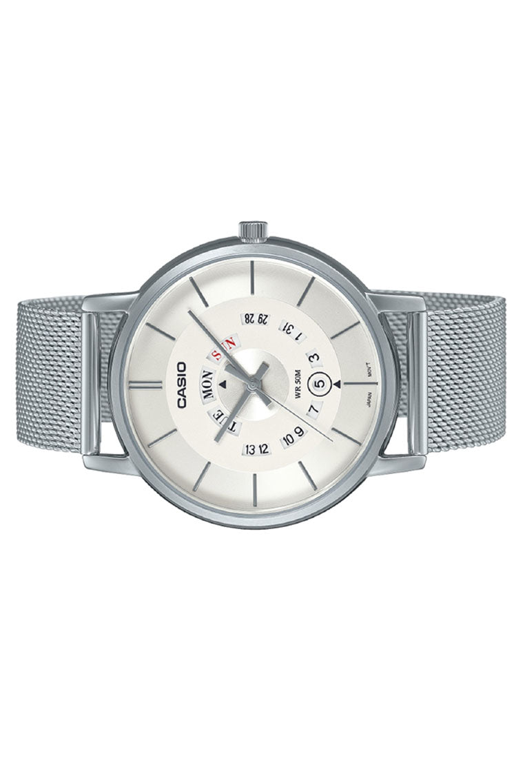 Casio MTP-B135M-7A Analog Stainless Steel Strap Watch For Men-Watch Portal Philippines
