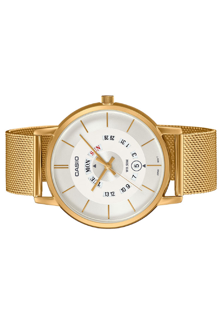 Casio MTP-B135MG-7A Analog Stainless Steel Strap Watch For Men-Watch Portal Philippines
