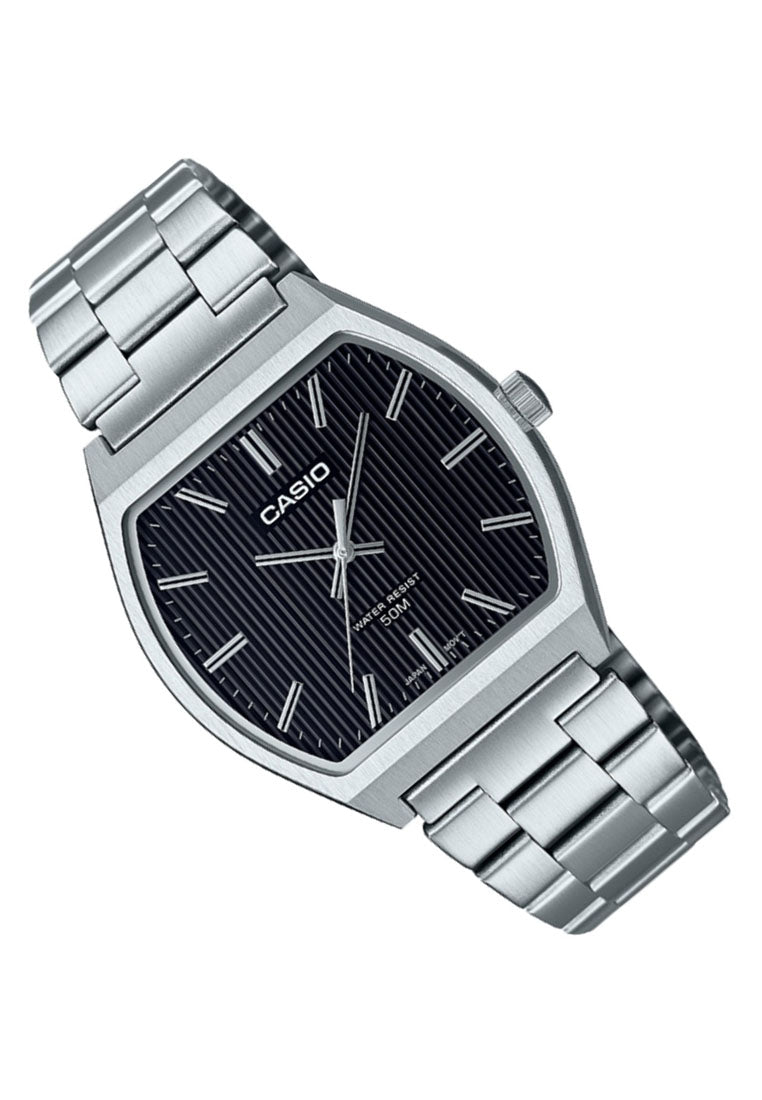 Casio MTP-B140D-1A Analog Stainless Steel Strap Watch For Men-Watch Portal Philippines