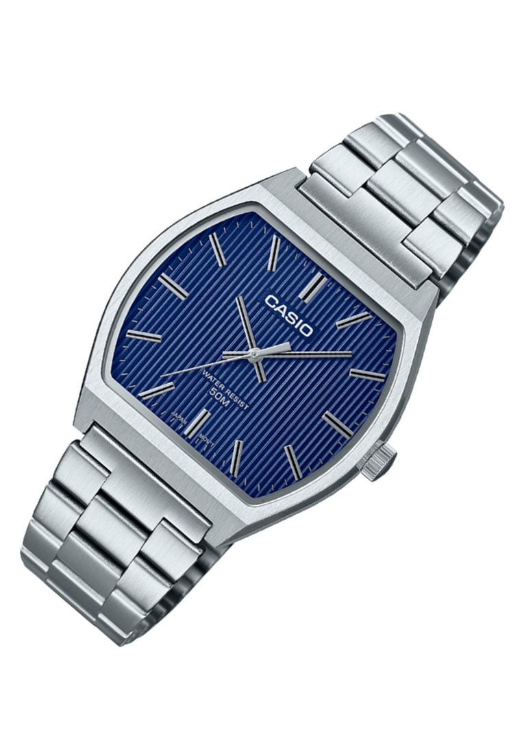 Casio MTP-B140D-2A Analog Stainless Steel Strap Watch For Men-Watch Portal Philippines