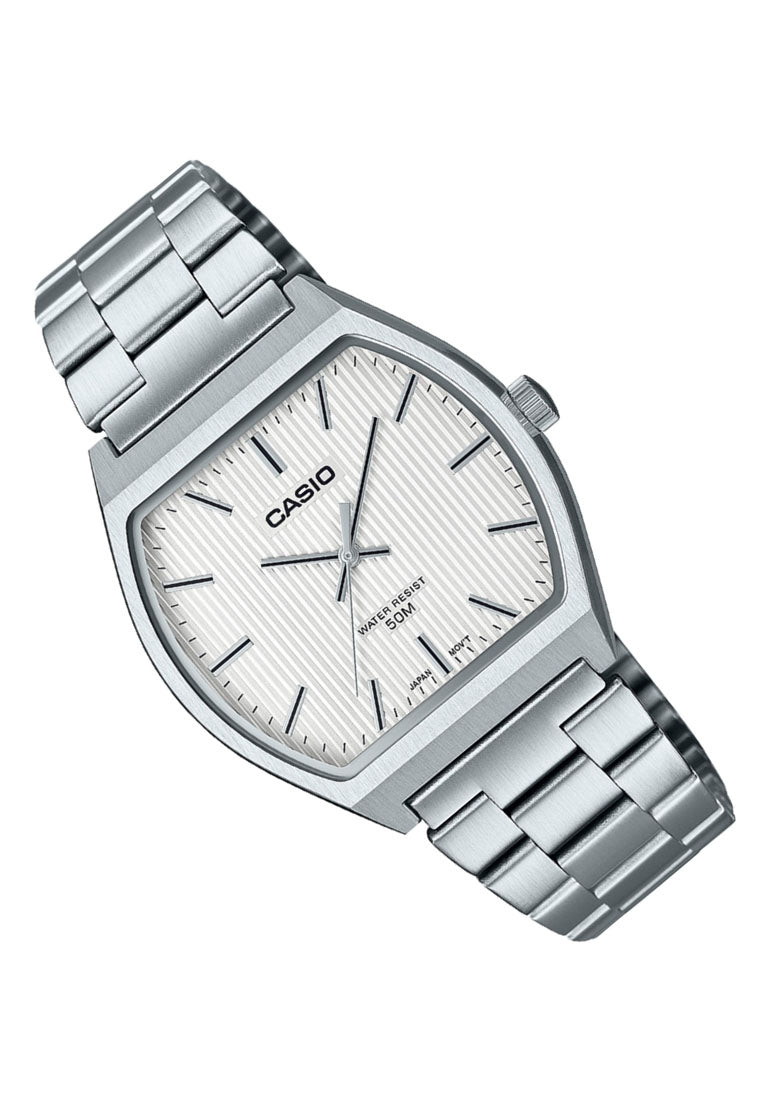 Casio MTP-B140D-7A Analog Stainless Steel Strap Watch For Men-Watch Portal Philippines