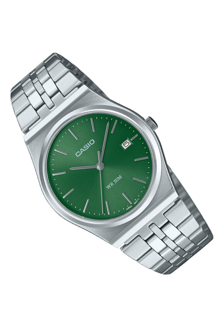 Casio MTP-B145D-3A Analog Stainless Steel Strap Watch For Men-Watch Portal Philippines