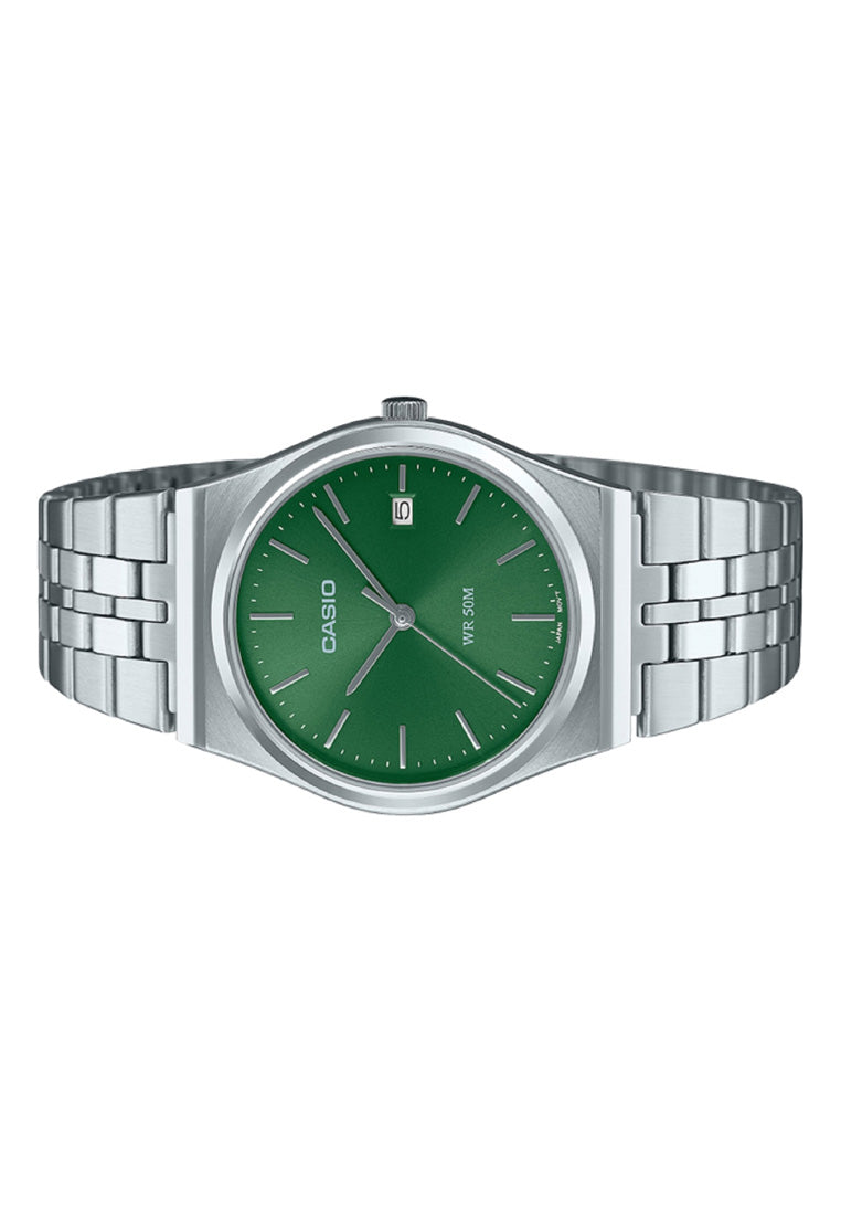 Casio MTP-B145D-3A Analog Stainless Steel Strap Watch For Men-Watch Portal Philippines