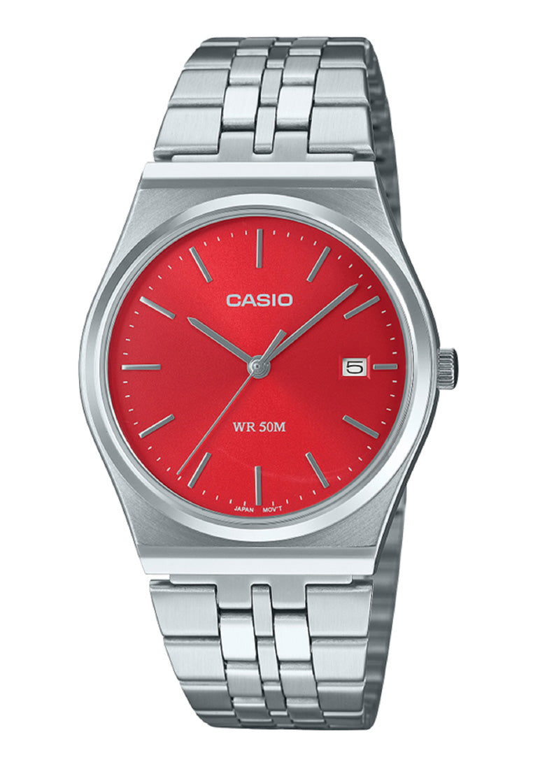 Casio MTP-B145D-4A2 Analog Stainless Steel Strap Watch For Men-Watch Portal Philippines