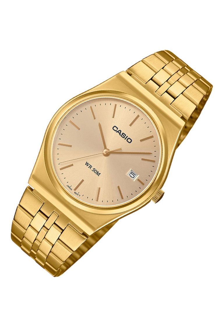 Casio MTP-B145G-9A Analog Stainless Steel Strap Watch For Men-Watch Portal Philippines