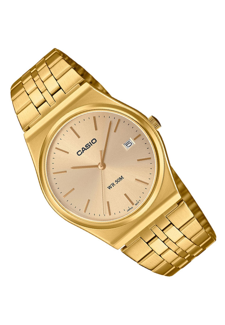 Casio MTP-B145G-9A Analog Stainless Steel Strap Watch For Men-Watch Portal Philippines