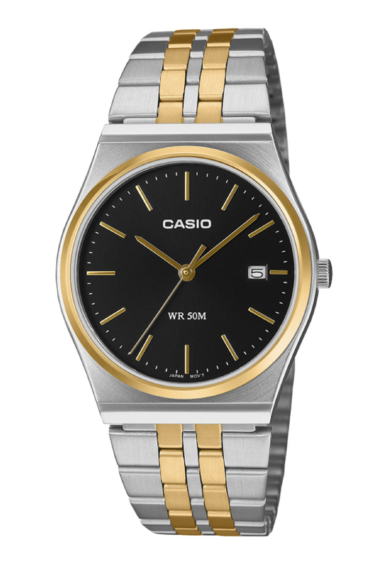 Casio MTP-B145SG-1A Analog Stainless Steel Strap Watch for Men-Watch Portal Philippines