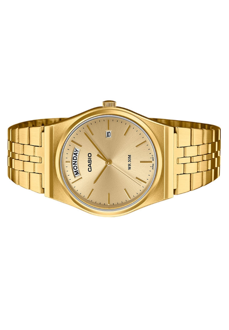 Casio MTP-B146G-9A Analog Stainless Steel Band Watch For Men-Watch Portal Philippines