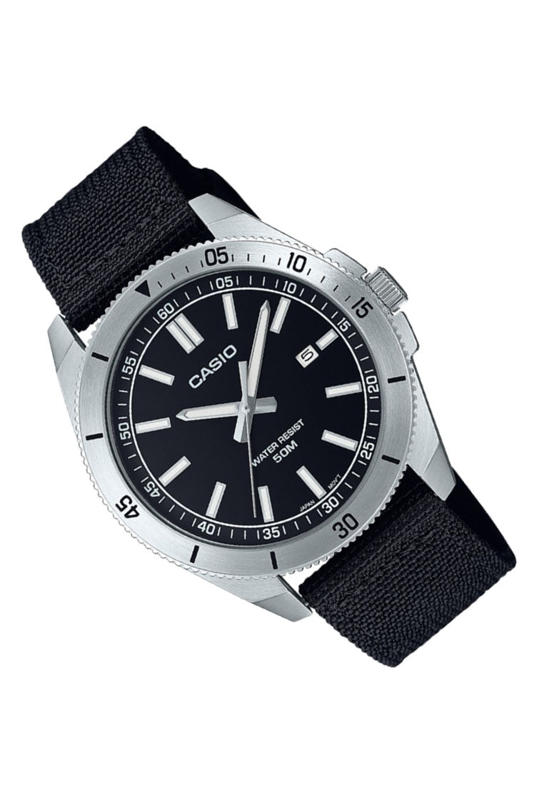 Casio MTP-B155C-1E Analog Nylon Strap Watch for Men-Watch Portal Philippines