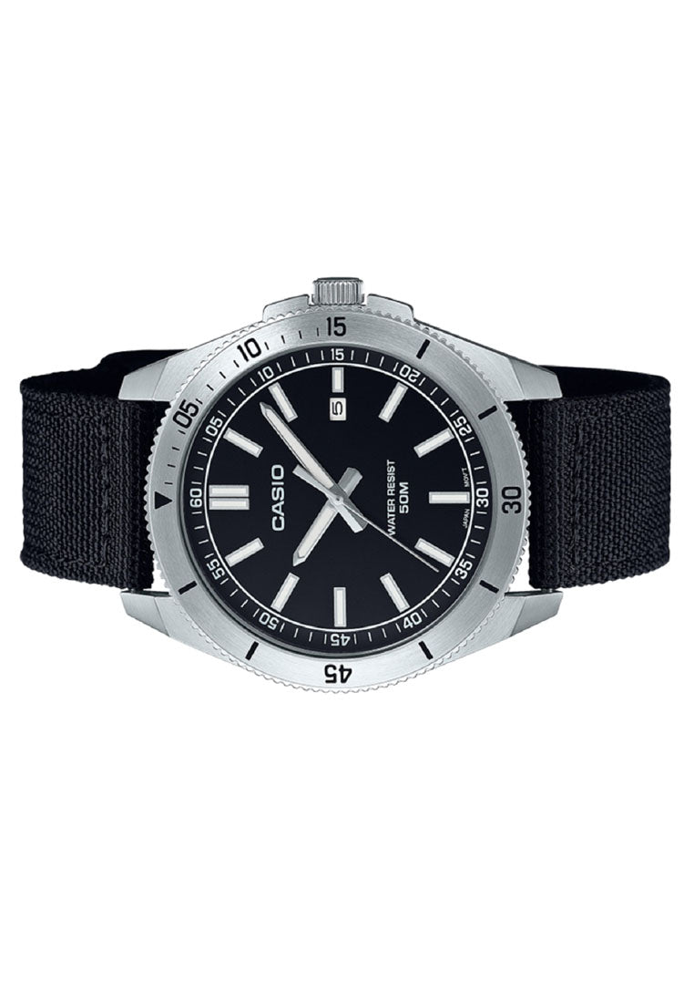 Casio MTP-B155C-1E Analog Nylon Strap Watch for Men-Watch Portal Philippines