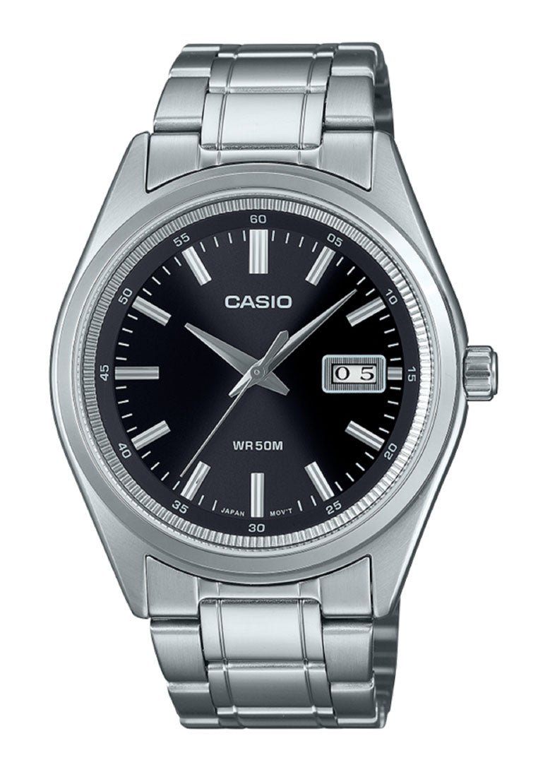 Casio MTP-B180D-1A1 Analog Stainless Steel Strap Watch For Men-Watch Portal Philippines