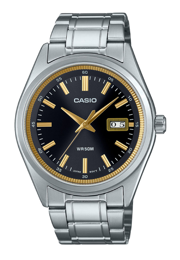 Casio MTP-B180D-1A2 Analog Stainless Steel Strap Watch For Men-Watch Portal Philippines