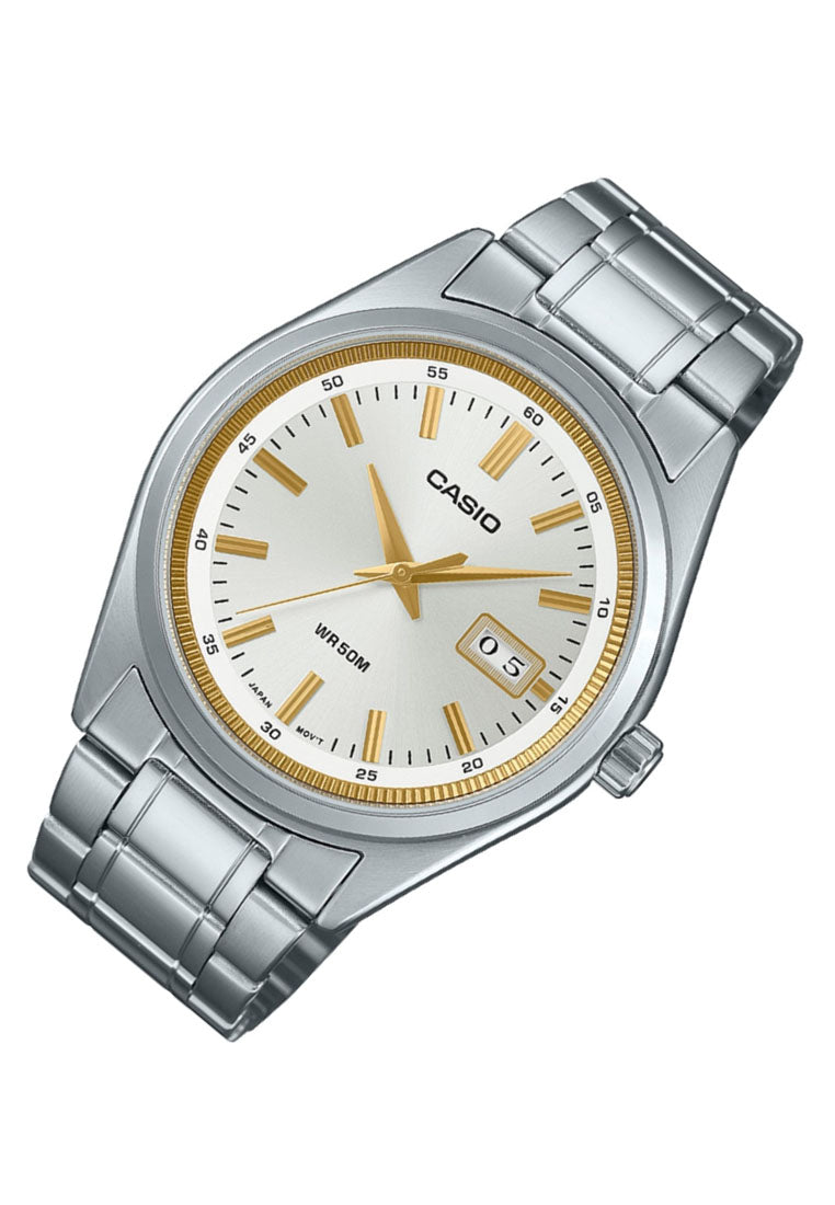 Casio MTP-B180D-7A Analog Stainless Steel Strap Watch For Men-Watch Portal Philippines