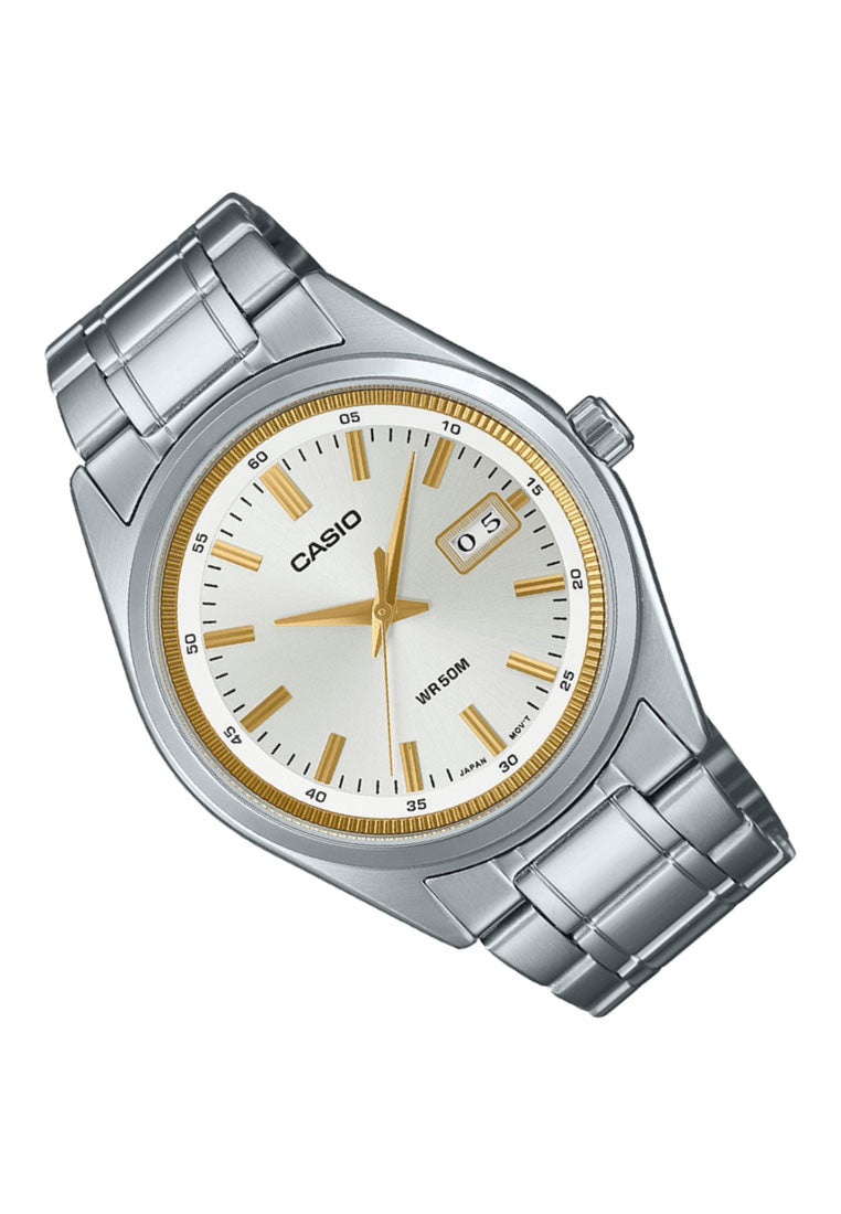 Casio MTP-B180D-7A Analog Stainless Steel Strap Watch For Men-Watch Portal Philippines