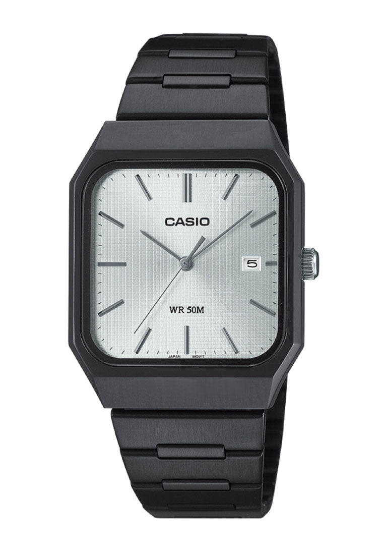 Casio MTP-B185B-7A Analog Stainless Steel Strap Watch For Men-Watch Portal Philippines
