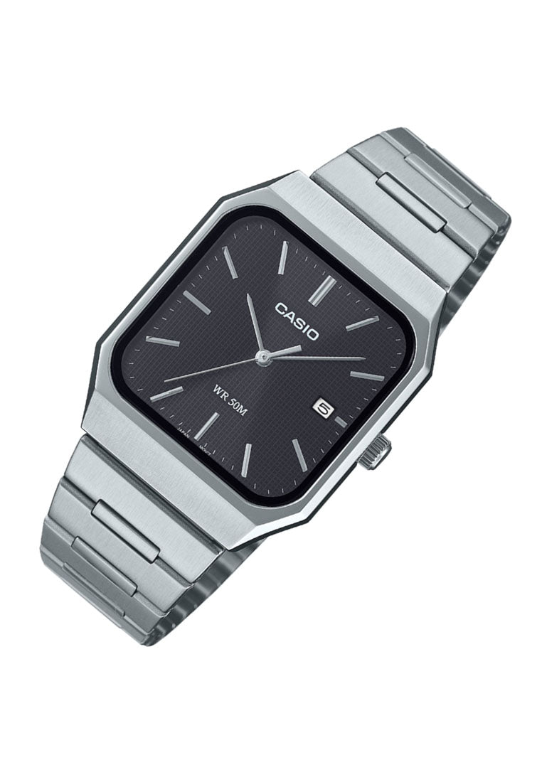 Casio MTP-B185D-1A Analog Stainless Steel Strap Watch For Men-Watch Portal Philippines