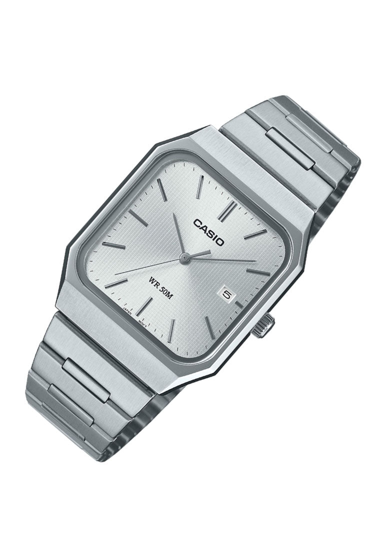 Casio MTP-B185D-7A Analog Stainless Steel Strap Watch For Men-Watch Portal Philippines