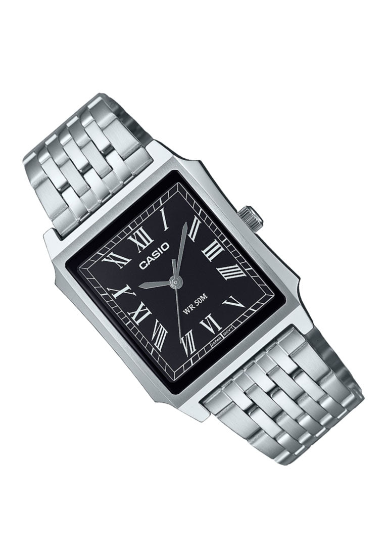 Casio MTP-B190D-1B Analog Stainless Steel Strap Watch For Men-Watch Portal Philippines