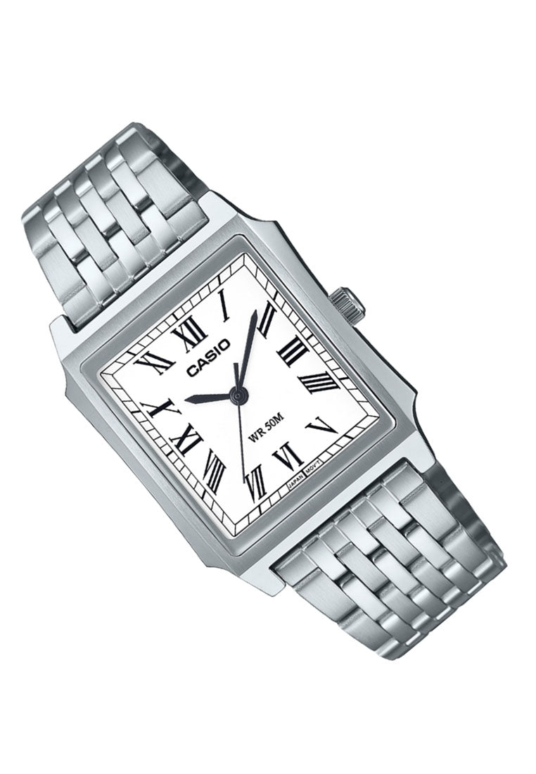 Casio MTP-B190D-7B Analog Stainless Steel Strap Watch For Men-Watch Portal Philippines