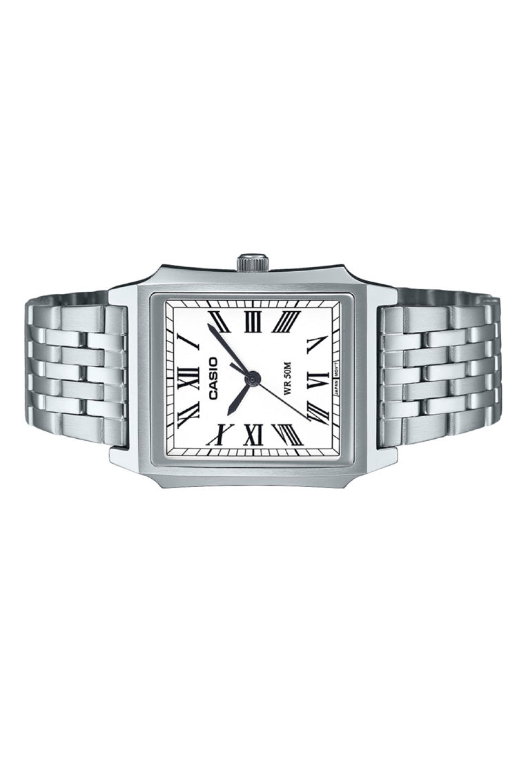 Casio MTP-B190D-7B Analog Stainless Steel Strap Watch For Men-Watch Portal Philippines