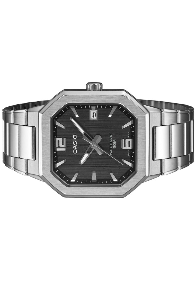 Casio MTP-B195D-1AVDF Stainless Steel Strap Analog Watch for Men-Watch Portal Philippines