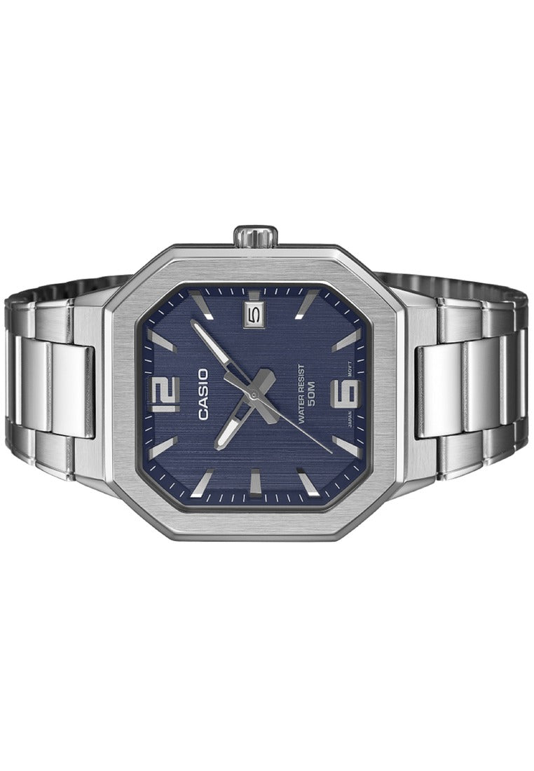 Casio MTP-B195D-2AVDF Stainless Steel Strap Analog Watch for Men-Watch Portal Philippines