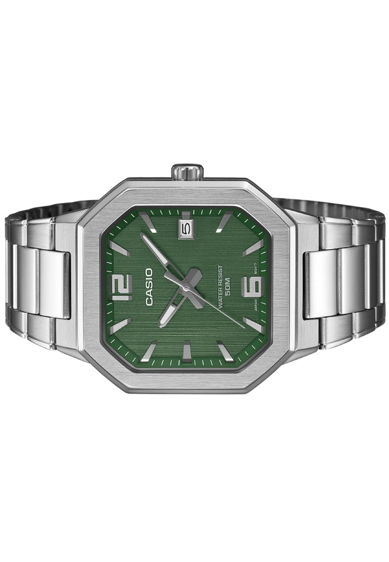 Casio MTP-B195D-3AVDF Stainless Steel Strap Analog Watch for Men-Watch Portal Philippines