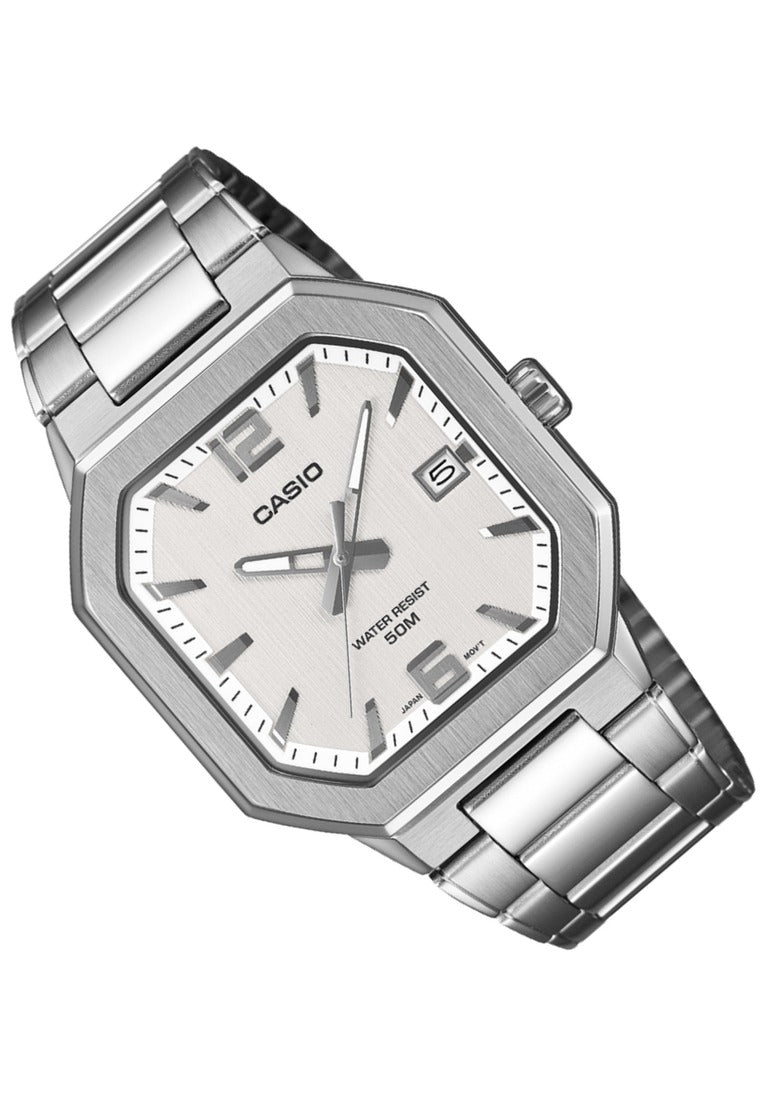 Casio MTP-B195D-7AVDF Stainless Steel Strap Analog Watch for Men-Watch Portal Philippines