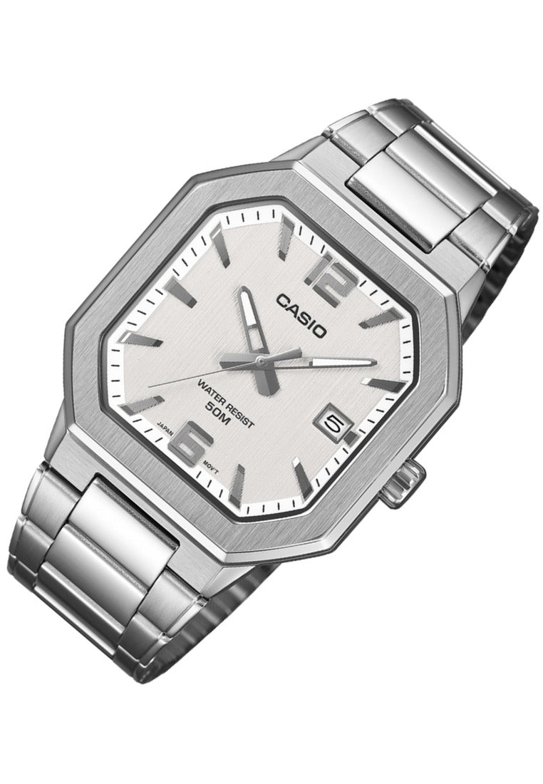 Casio MTP-B195D-7AVDF Stainless Steel Strap Analog Watch for Men-Watch Portal Philippines