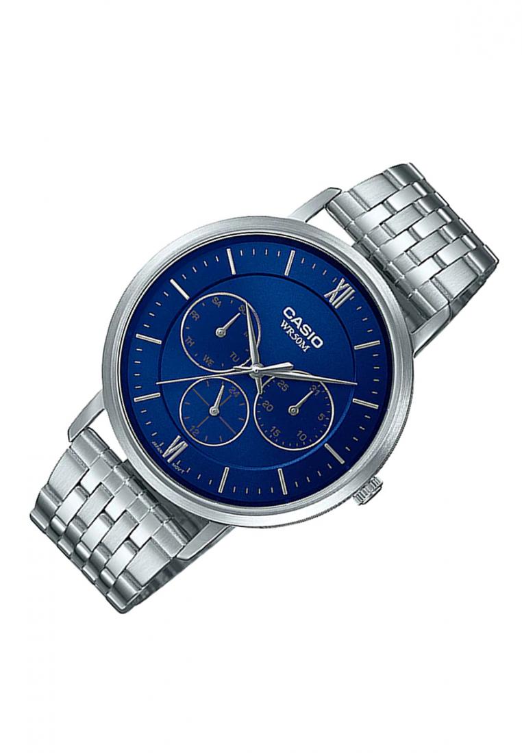 Casio MTP-B300D-2A Analog Stainless Steel Strap Watch For Men-Watch Portal Philippines