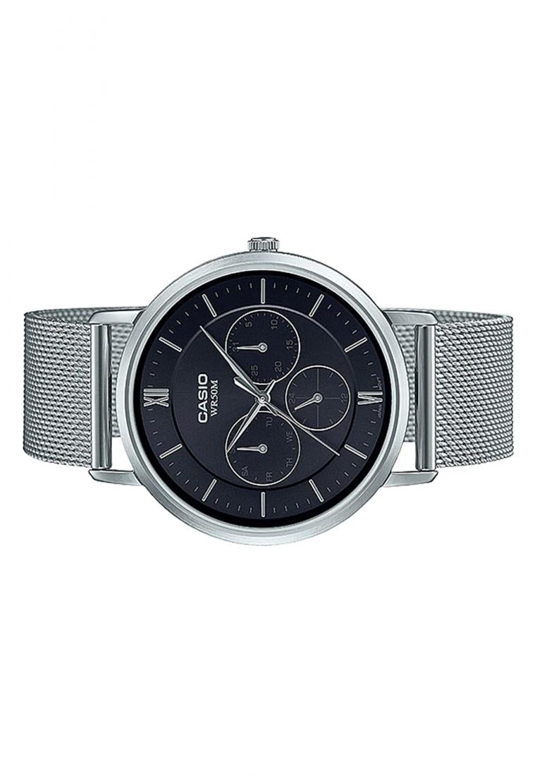Casio MTP-B300M-1A Analog Stainless Steel Strap Watch For Men-Watch Portal Philippines
