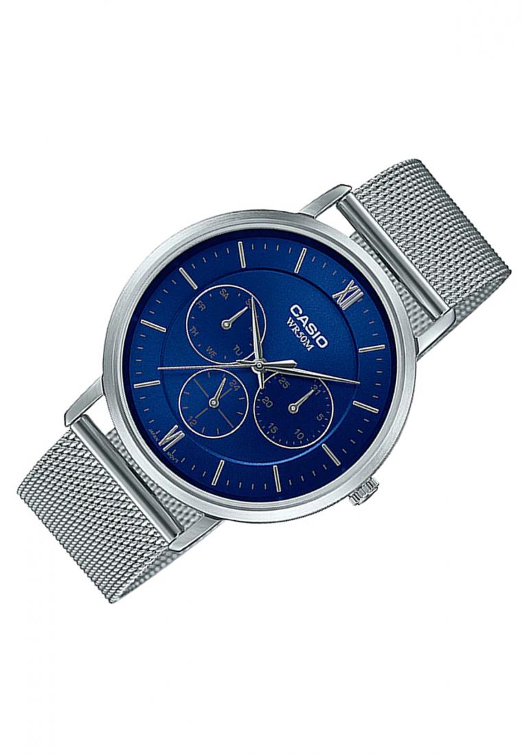 Casio MTP-B300M-2A Analog Stainless Steel Strap Watch For Men-Watch Portal Philippines