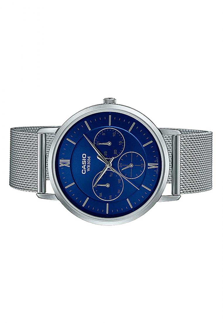 Casio MTP-B300M-2A Analog Stainless Steel Strap Watch For Men-Watch Portal Philippines