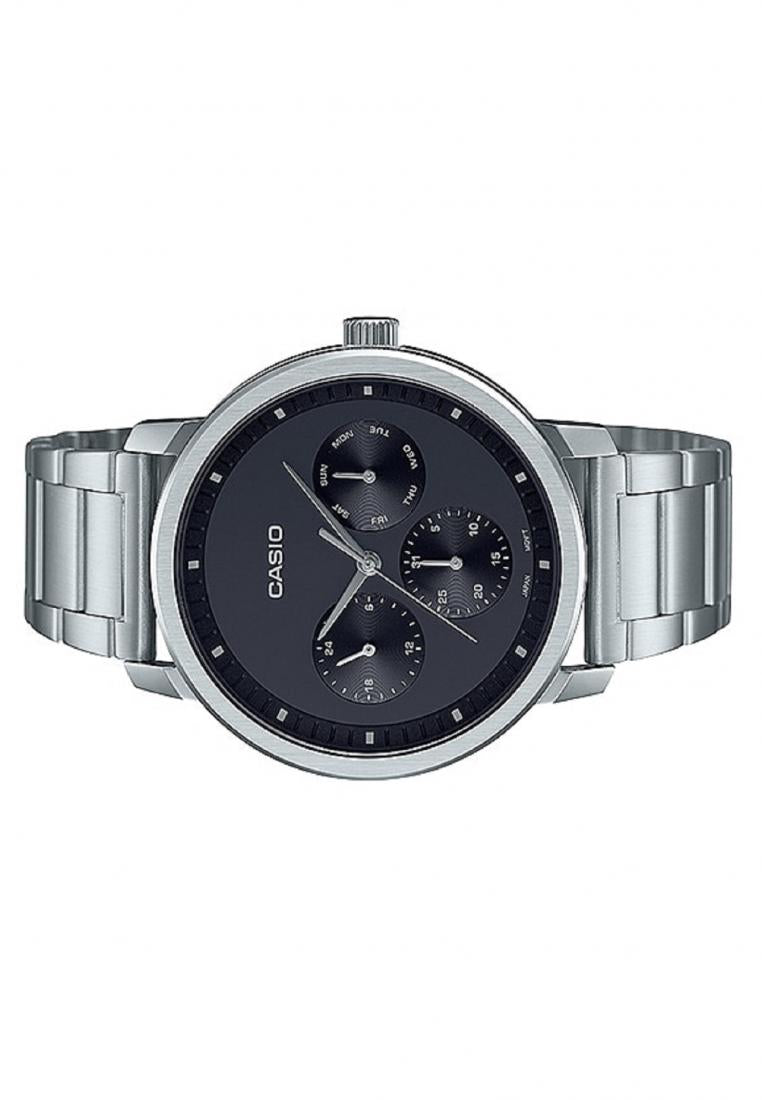Casio MTP-B305D-1E Analog Stainless Steel Strap Watch For Men-Watch Portal Philippines