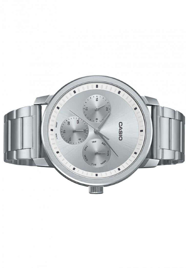 Casio MTP-B305D-7E Analog Stainless Steel Strap Watch For Men-Watch Portal Philippines
