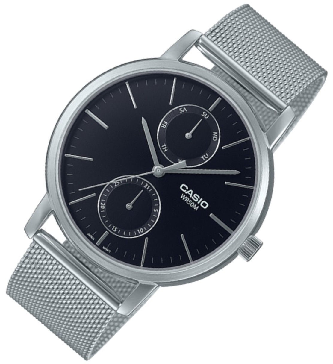 Casio MTP-B310M-1A Analog Stainless Steel Strap Watch For Men-Watch Portal Philippines