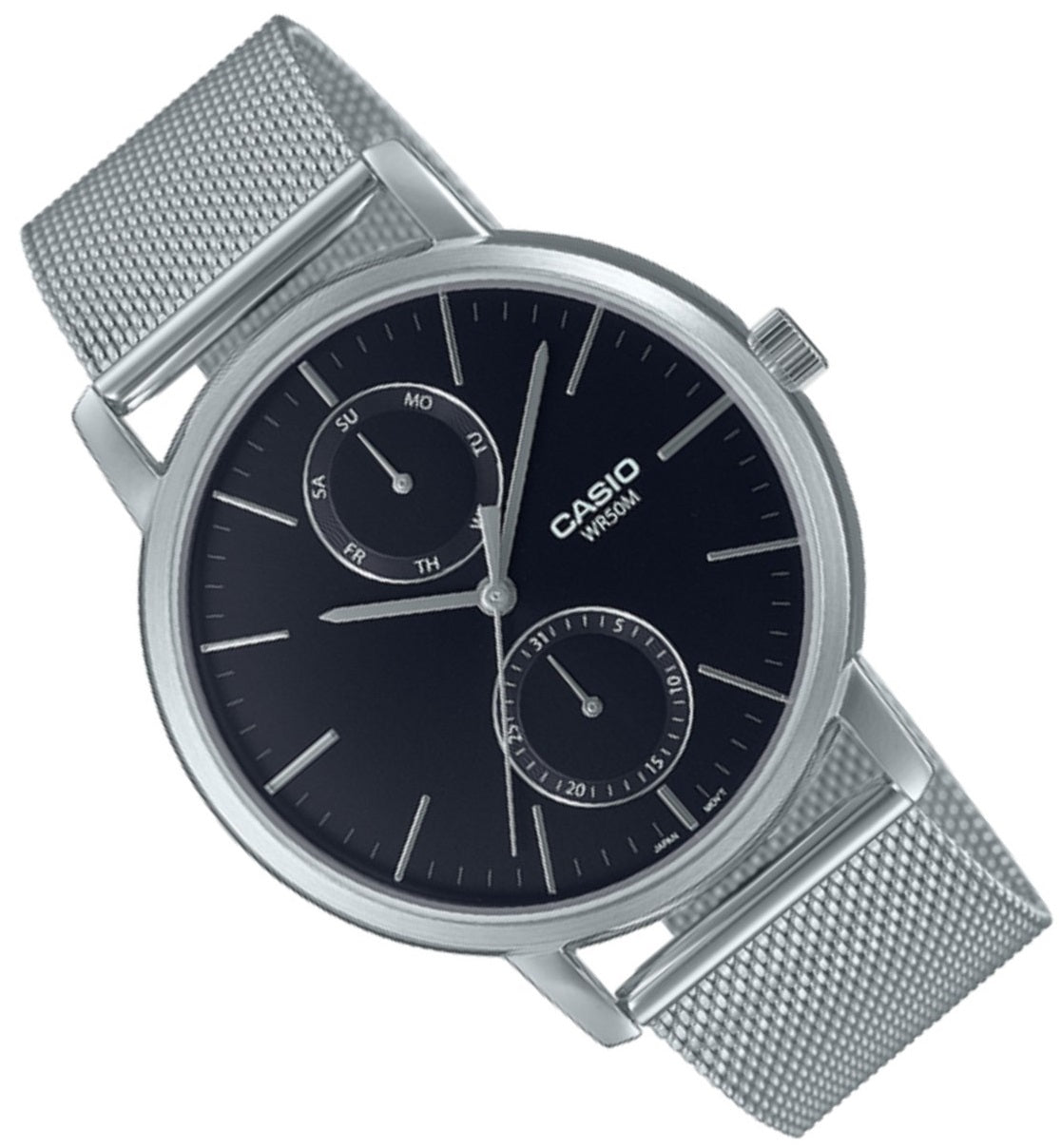 Casio MTP-B310M-1A Analog Stainless Steel Strap Watch For Men-Watch Portal Philippines