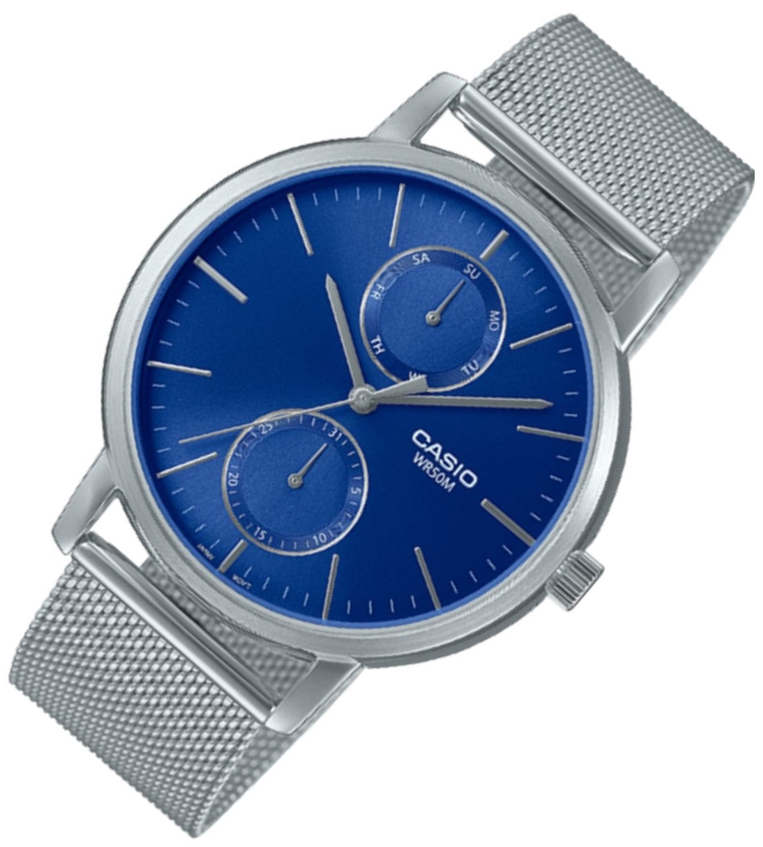 Casio MTP-B310M-2A Analog Stainless Steel Strap Watch For Men-Watch Portal Philippines