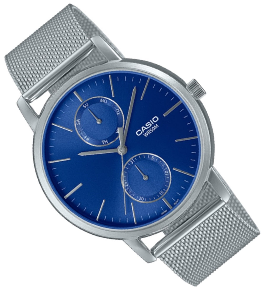 Casio MTP-B310M-2A Analog Stainless Steel Strap Watch For Men-Watch Portal Philippines