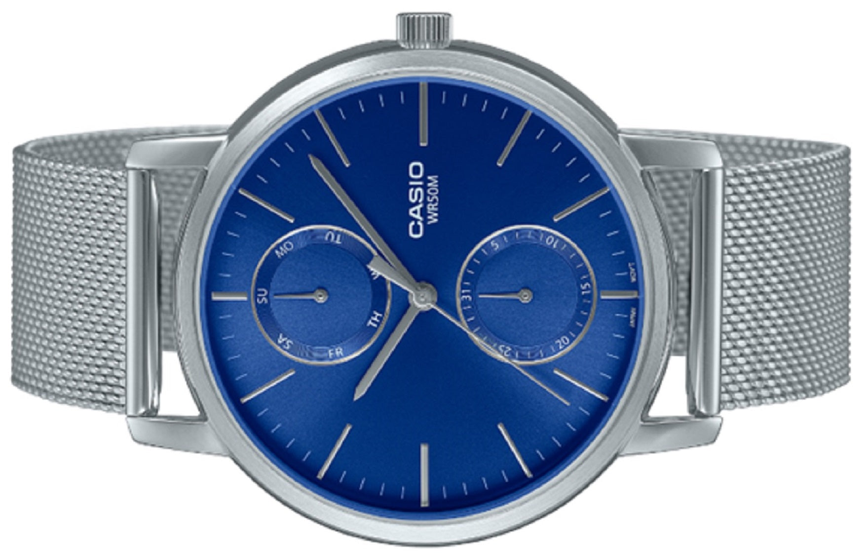 Casio MTP-B310M-2A Analog Stainless Steel Strap Watch For Men-Watch Portal Philippines