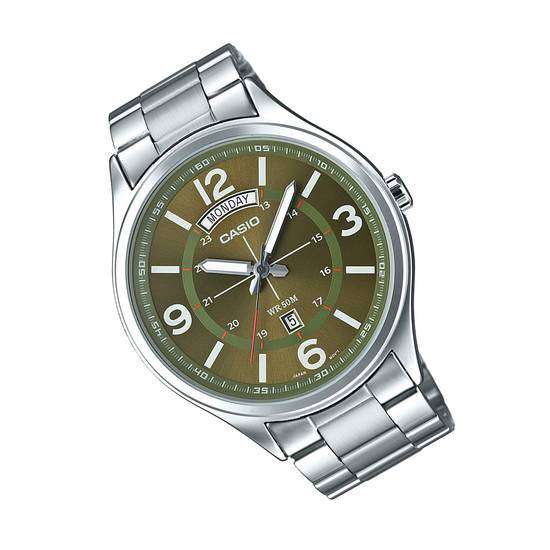 Casio MTP-E129D-3AVDF Silver Stainless Watch for Men-Watch Portal Philippines