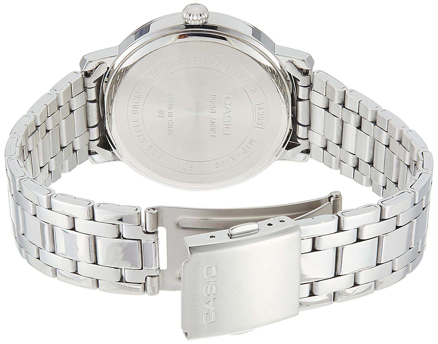 Casio MTP-E149D-1B Silver Stainless Watch for Men-Watch Portal Philippines