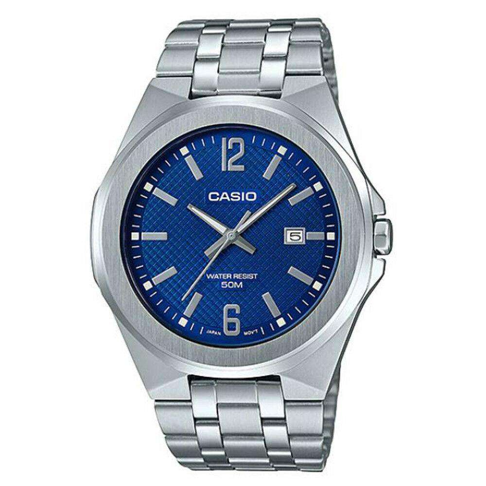 Casio MTP-E158D-2A Silver Stainless Watch for Men-Watch Portal Philippines