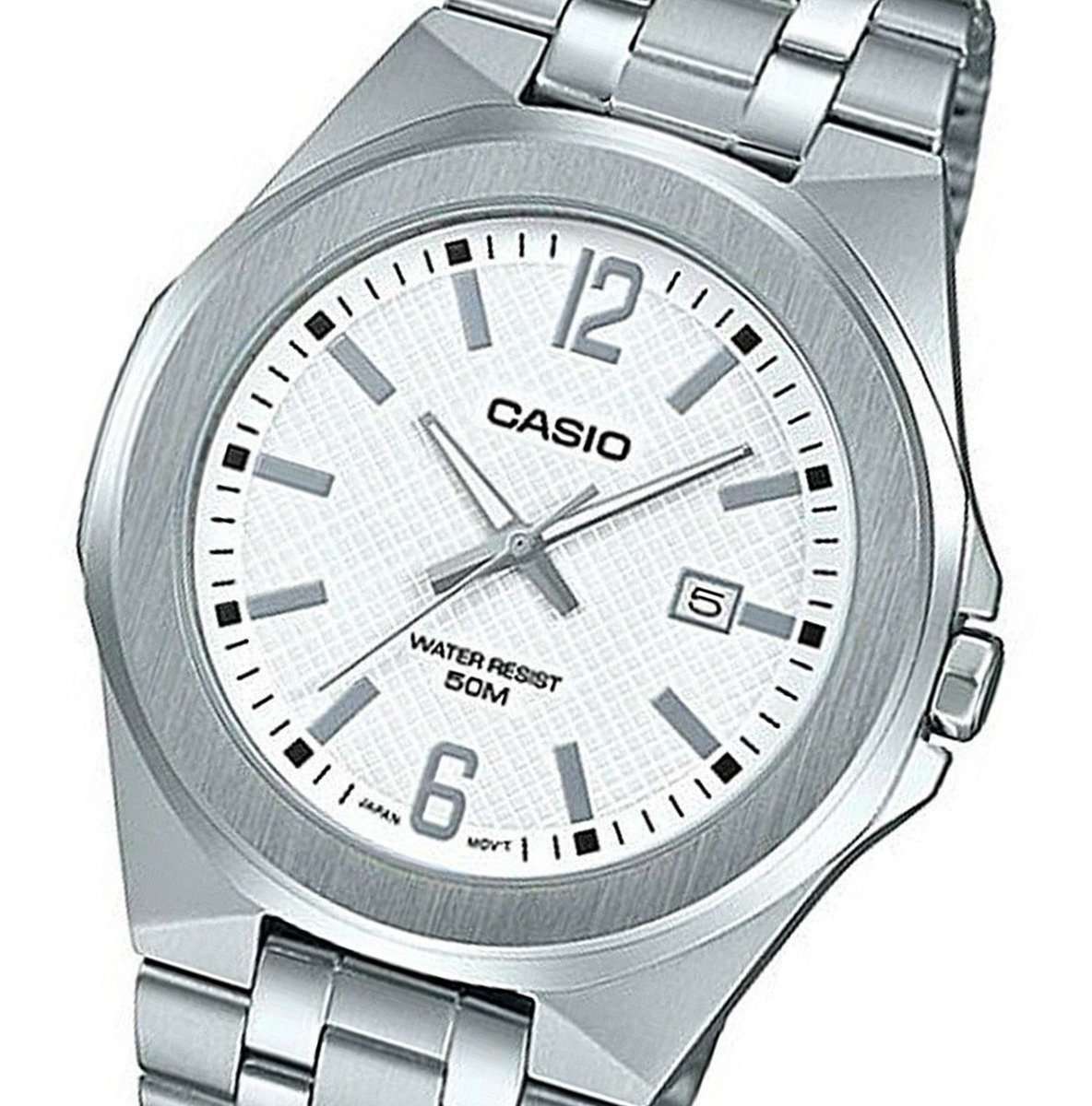 Casio MTP-E158D-7A Silver Stainless Watch for Men-Watch Portal Philippines