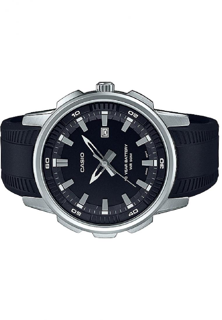 Casio MTP-E195-1A Analog Rubber Strap Watch For Men-Watch Portal Philippines
